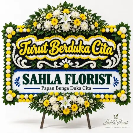 Papan Bunga Duka Laweyan